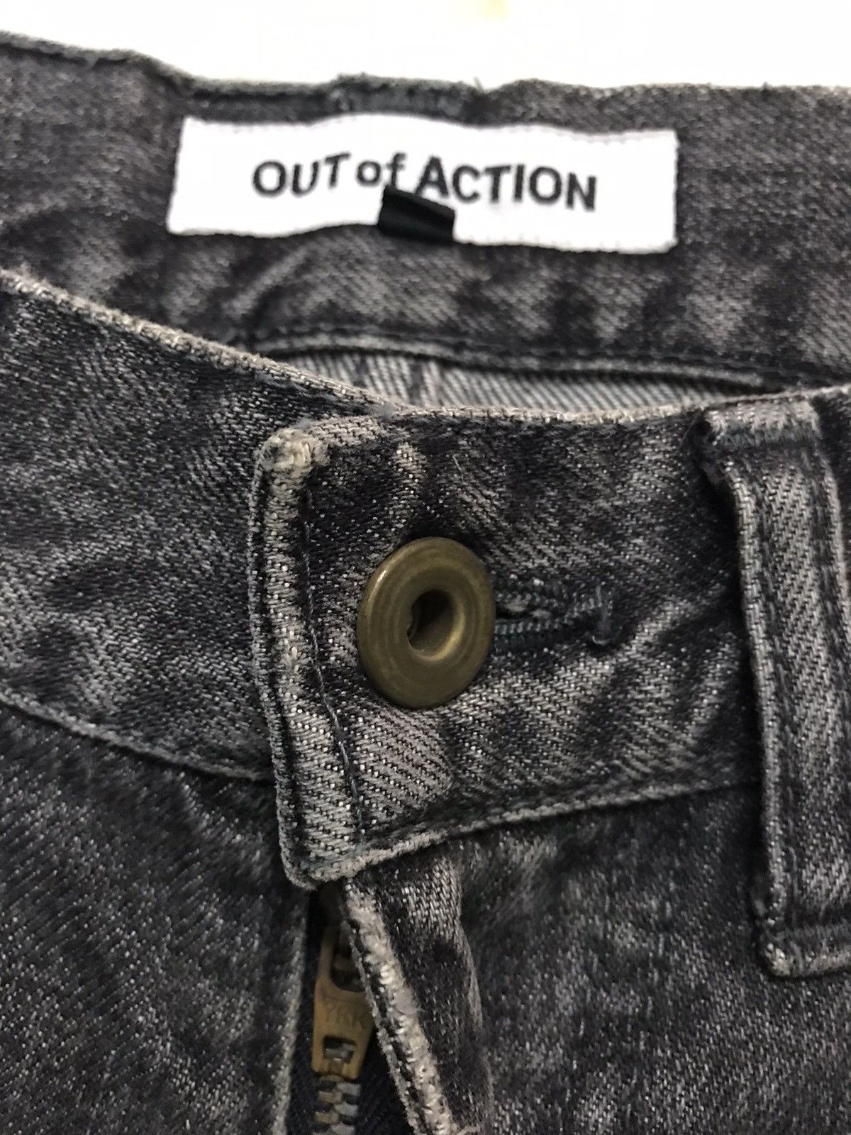Designer × Japanese Brand Out of Action Japanese Brand Patchwork Denim Nice Design Size US 32 / EU 48 - 8 Thumbnail