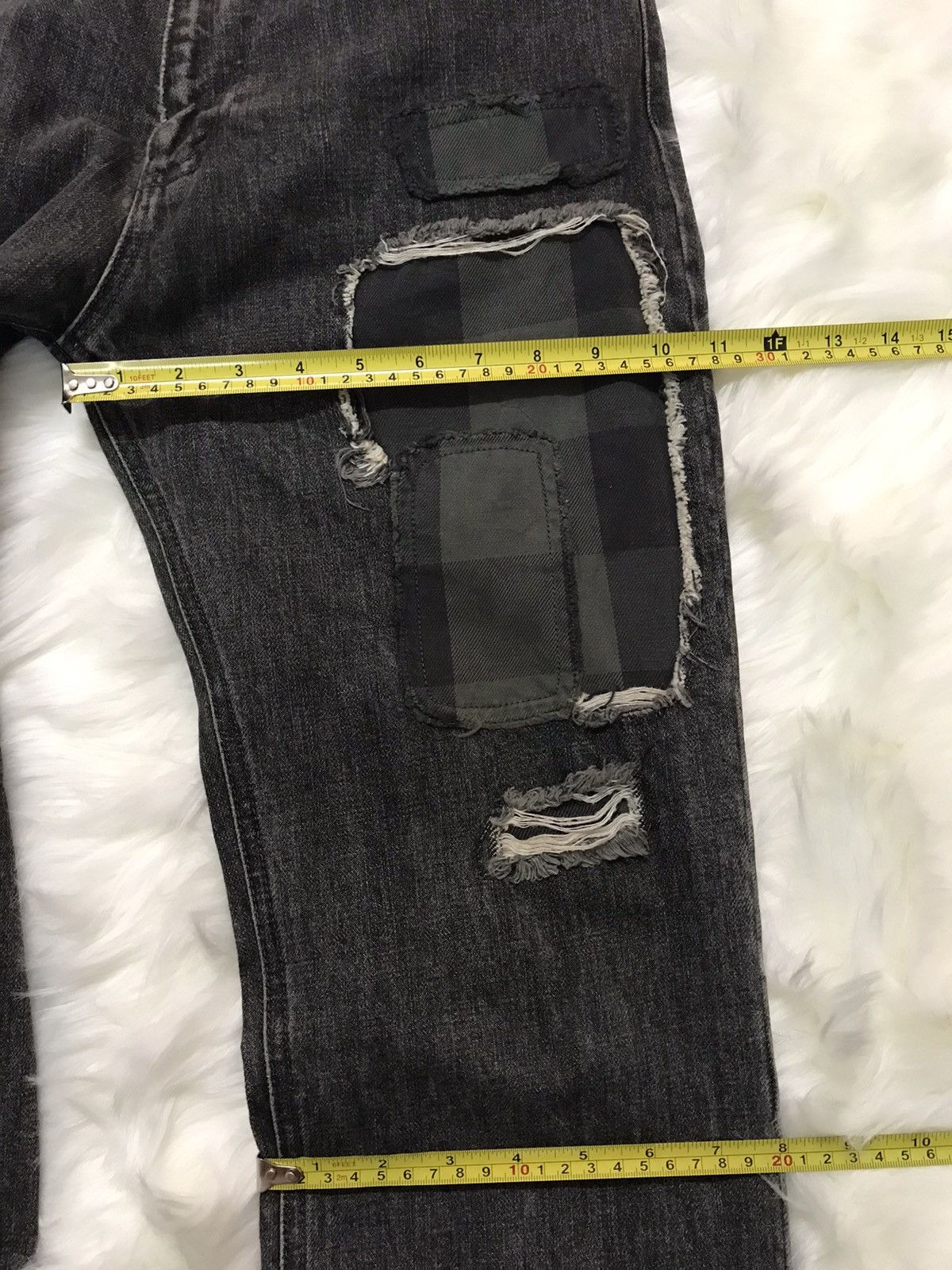 Designer × Japanese Brand Out of Action Japanese Brand Patchwork Denim Nice Design Size US 32 / EU 48 - 12 Thumbnail