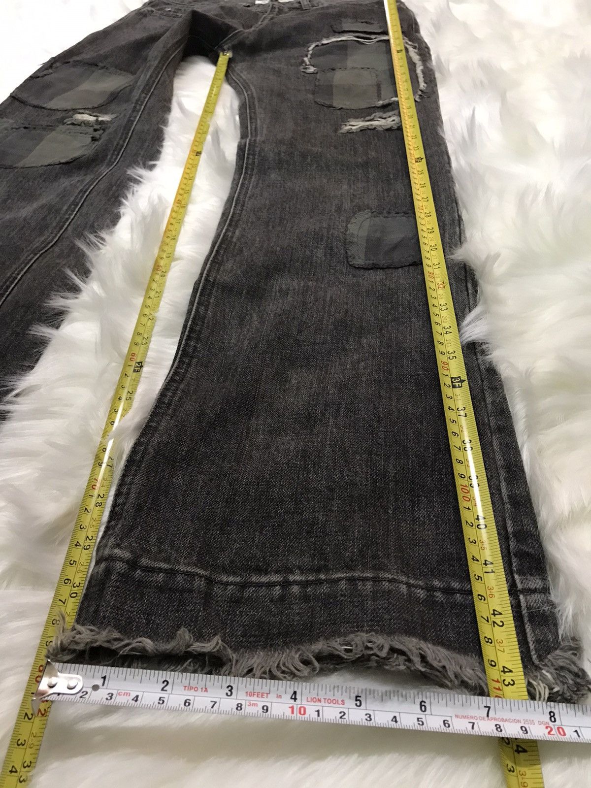 Designer × Japanese Brand Out of Action Japanese Brand Patchwork Denim Nice Design Size US 32 / EU 48 - 13 Thumbnail