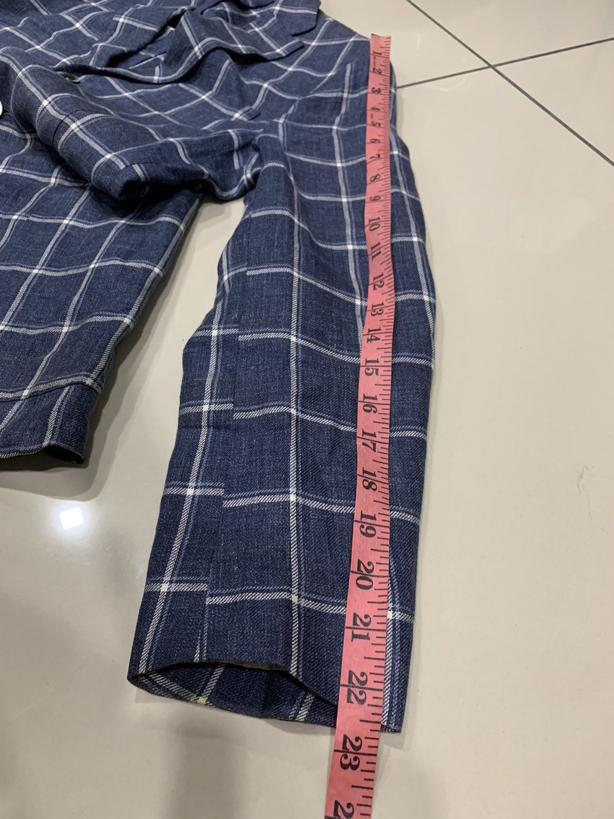 Boglioli VINTAGE BOGLIOLI DOVER PLAID TARTAN COAT BLAZER 44 ITALY Size 44R - 5 Thumbnail
