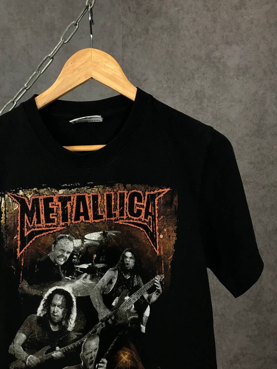 Metallica Metallica vintage rock band tee Size US M / EU 48-50 / 2 - 2 Thumbnail