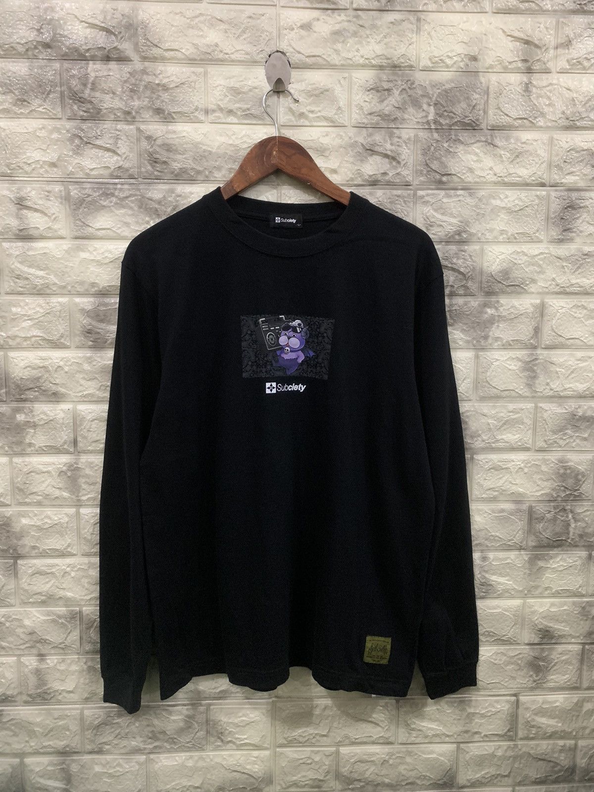 Japanese Brand Subciety Long Sleeve Shirt Size US L / EU 52-54 / 3 - 2 Thumbnail