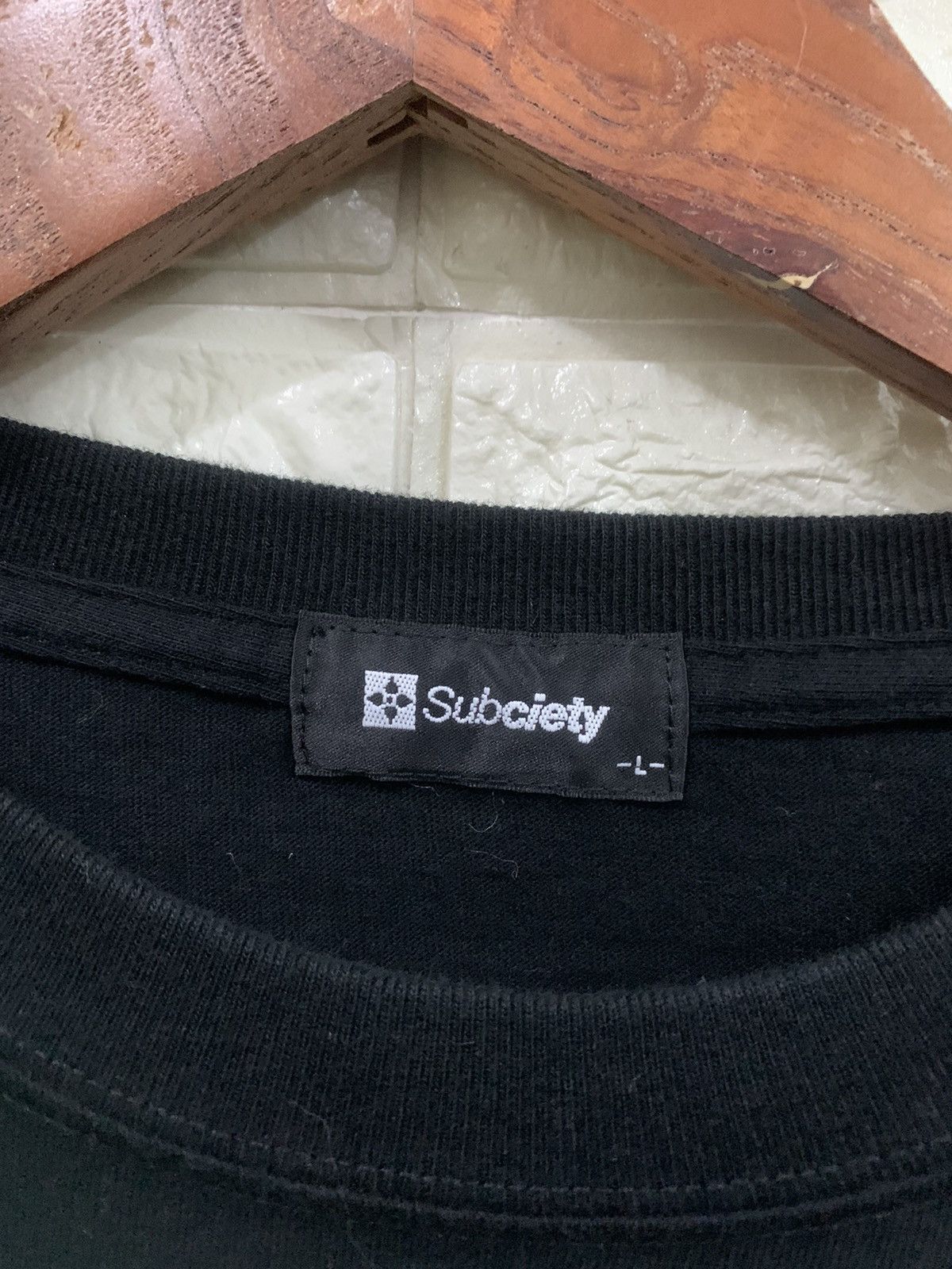 Japanese Brand Subciety Long Sleeve Shirt Size US L / EU 52-54 / 3 - 7 Thumbnail