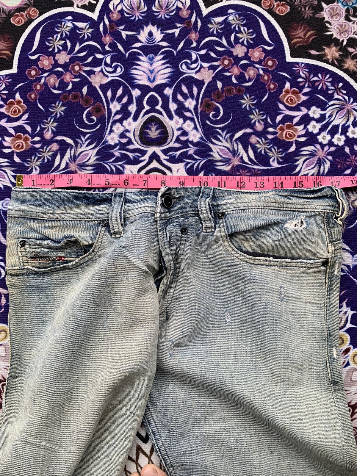 Diesel Vintage Diesel Industry Distressed Denim Size US 34 / EU 50 - 19 Thumbnail