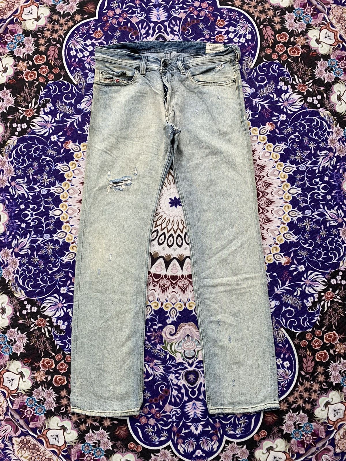 Diesel Vintage Diesel Industry Distressed Denim Size US 34 / EU 50 - 1 Thumbnail