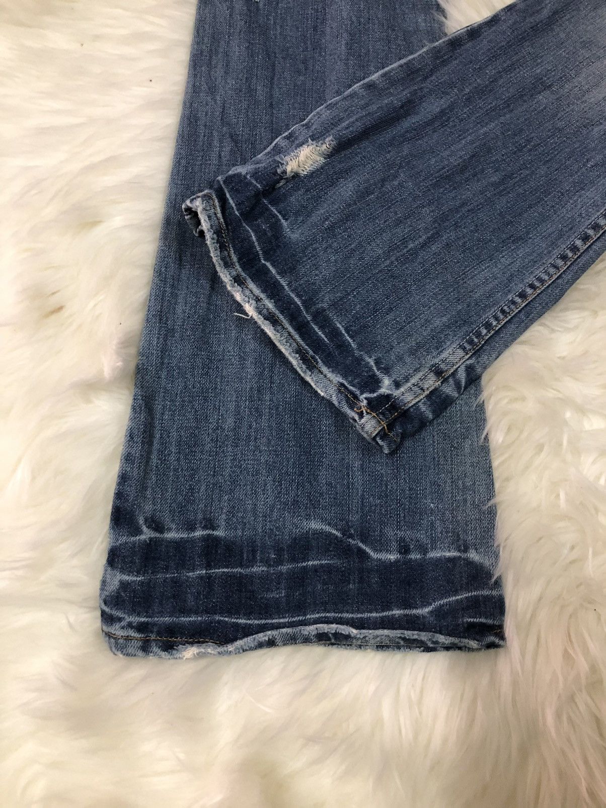 Designer × Japanese Brand Midas Bootcut Punk Design Distressed Denim 🤟🏼 Size US 31 - 18 Thumbnail