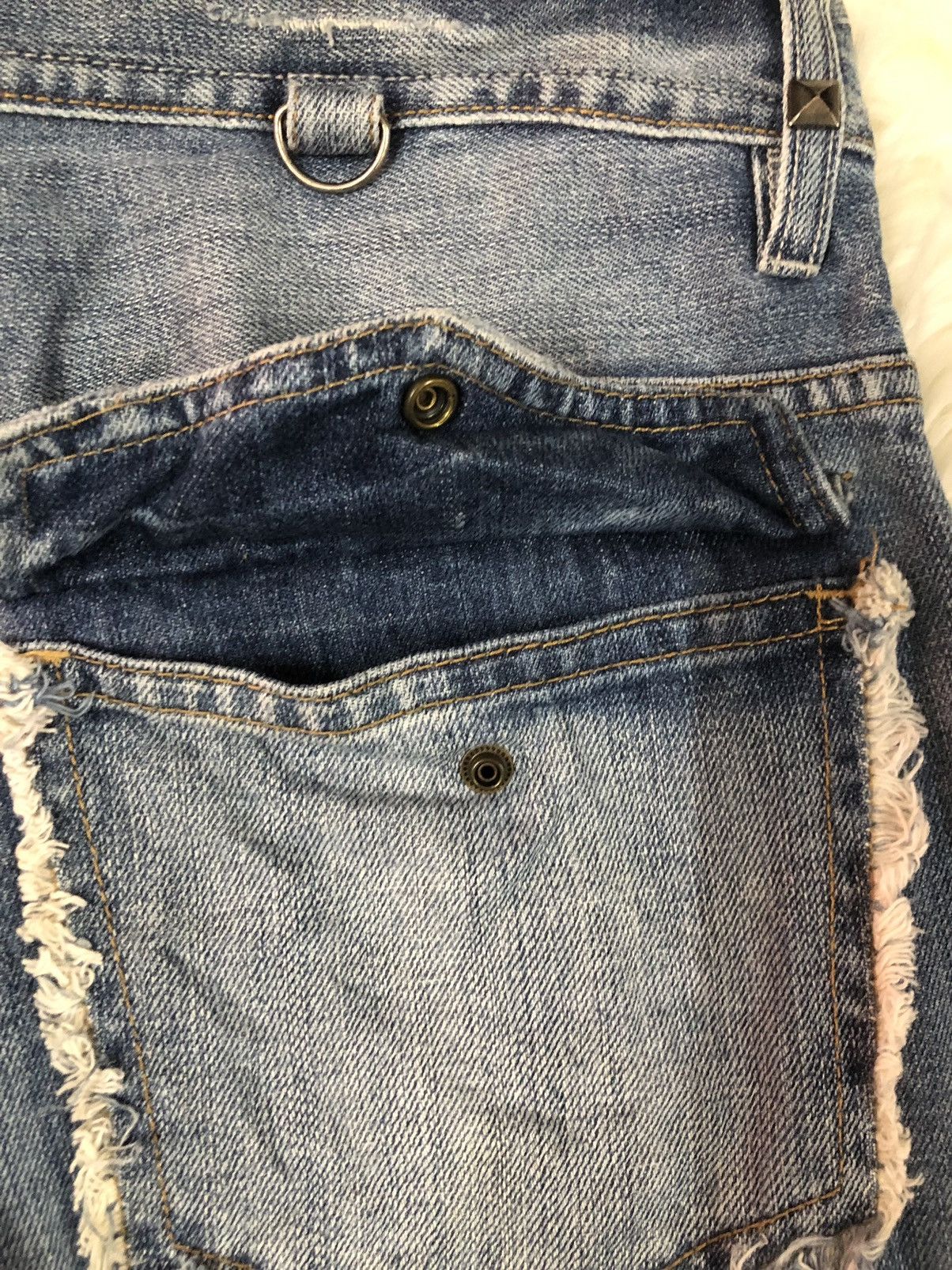 Designer × Japanese Brand Midas Bootcut Punk Design Distressed Denim 🤟🏼 Size US 31 - 16 Thumbnail