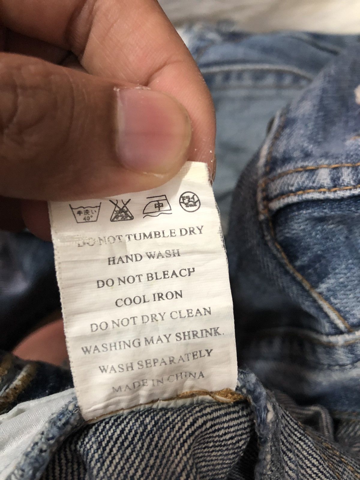 Designer × Japanese Brand Midas Bootcut Punk Design Distressed Denim 🤟🏼 Size US 31 - 10 Thumbnail