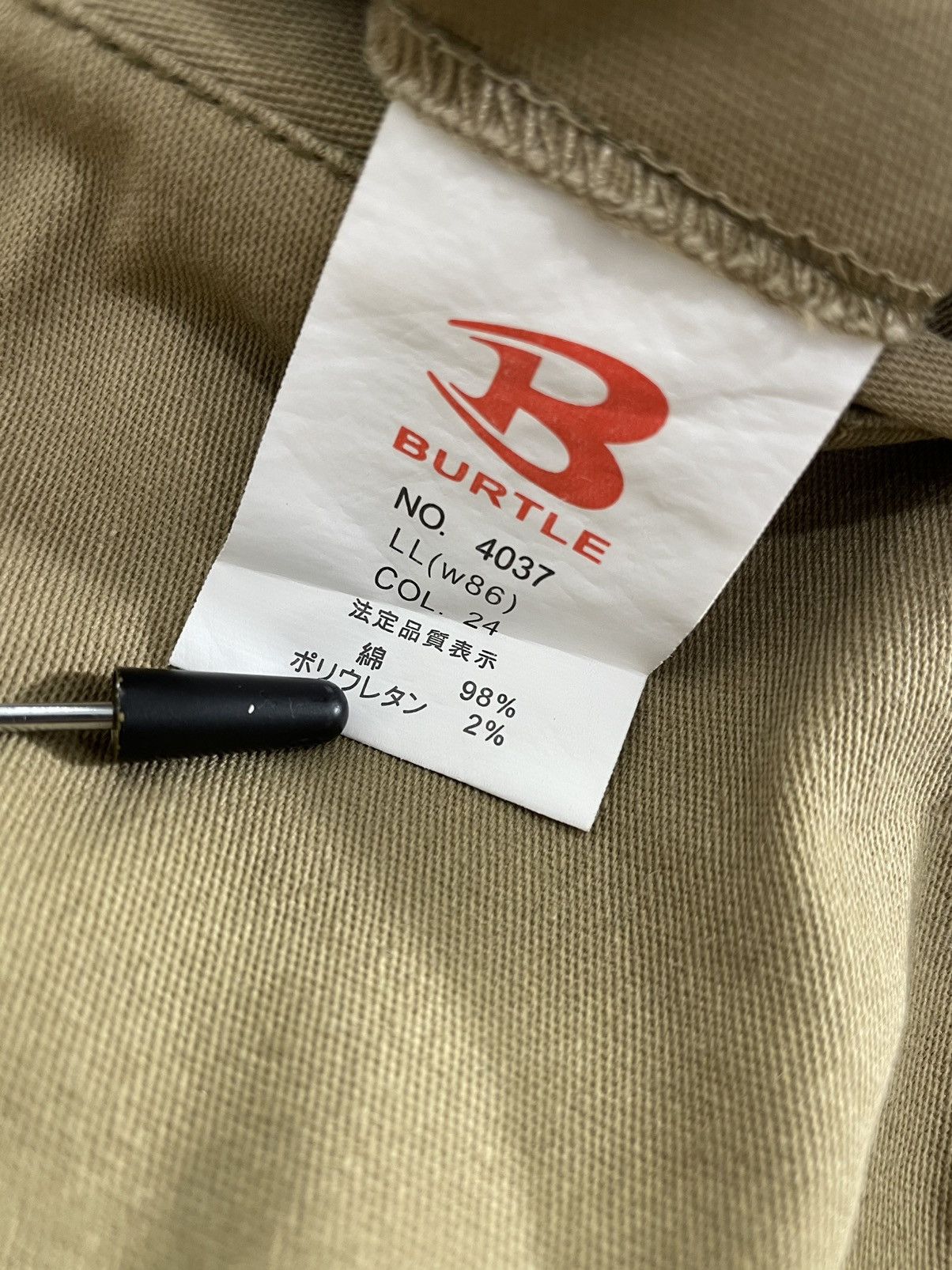 Japanese Brand ❌Last Drop❌Rare Burtlie Cargo pants multipocket Size US 33 - 13 Thumbnail