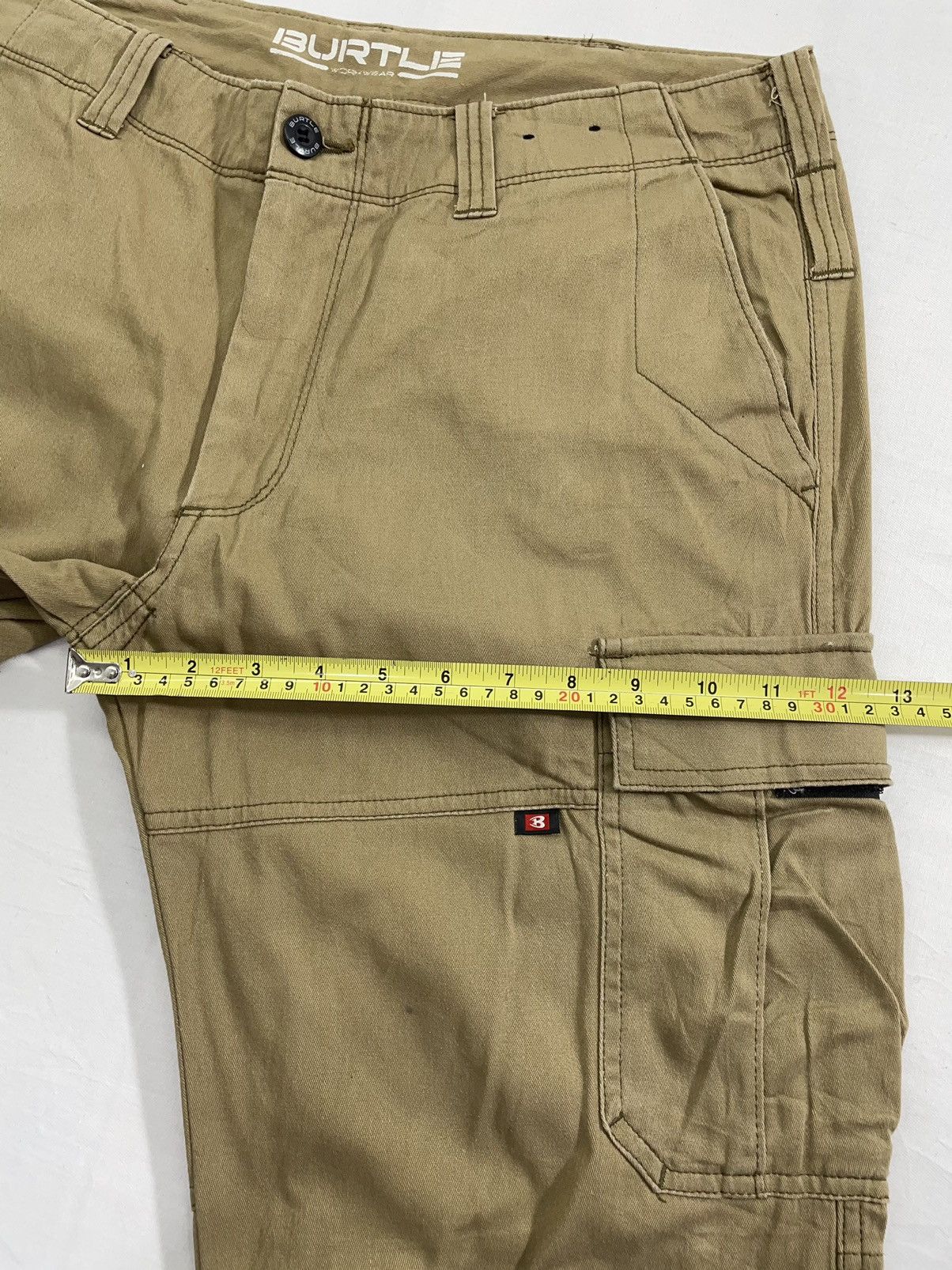 Japanese Brand ❌Last Drop❌Rare Burtlie Cargo pants multipocket Size US 33 - 5 Thumbnail