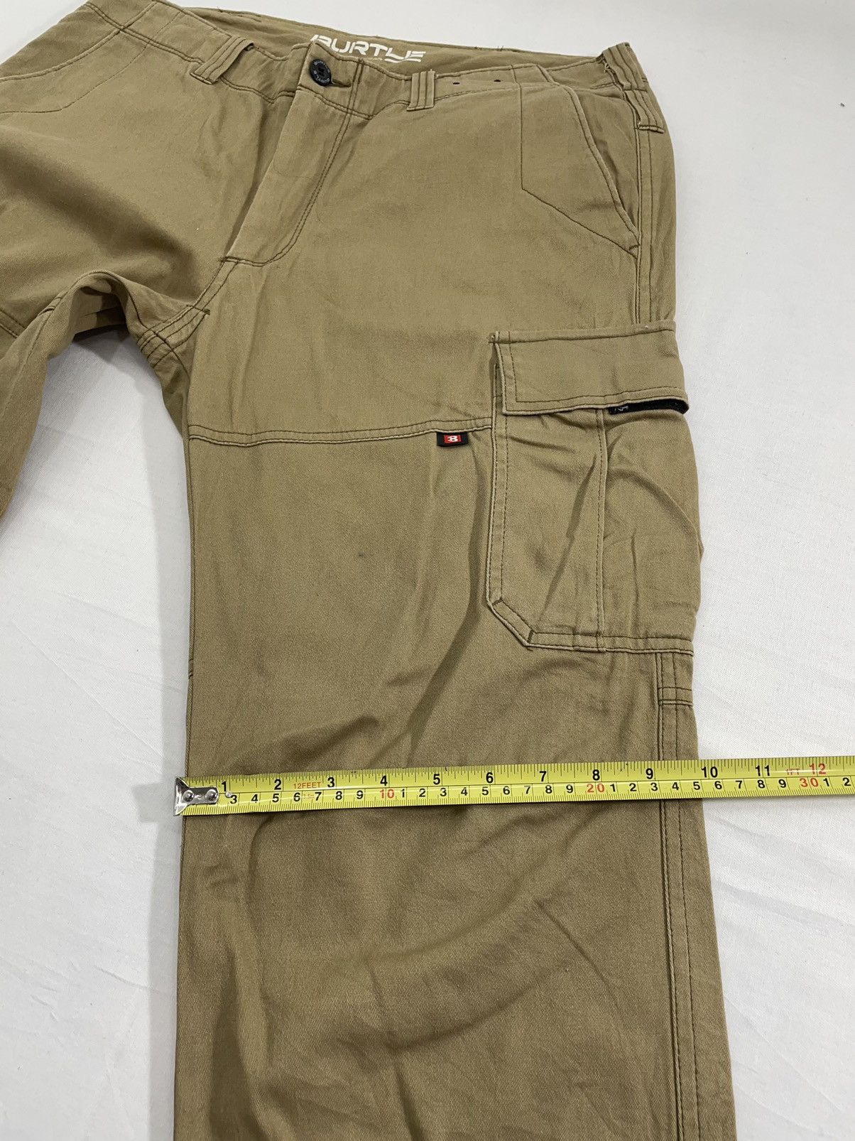 Japanese Brand ❌Last Drop❌Rare Burtlie Cargo pants multipocket Size US 33 - 6 Thumbnail