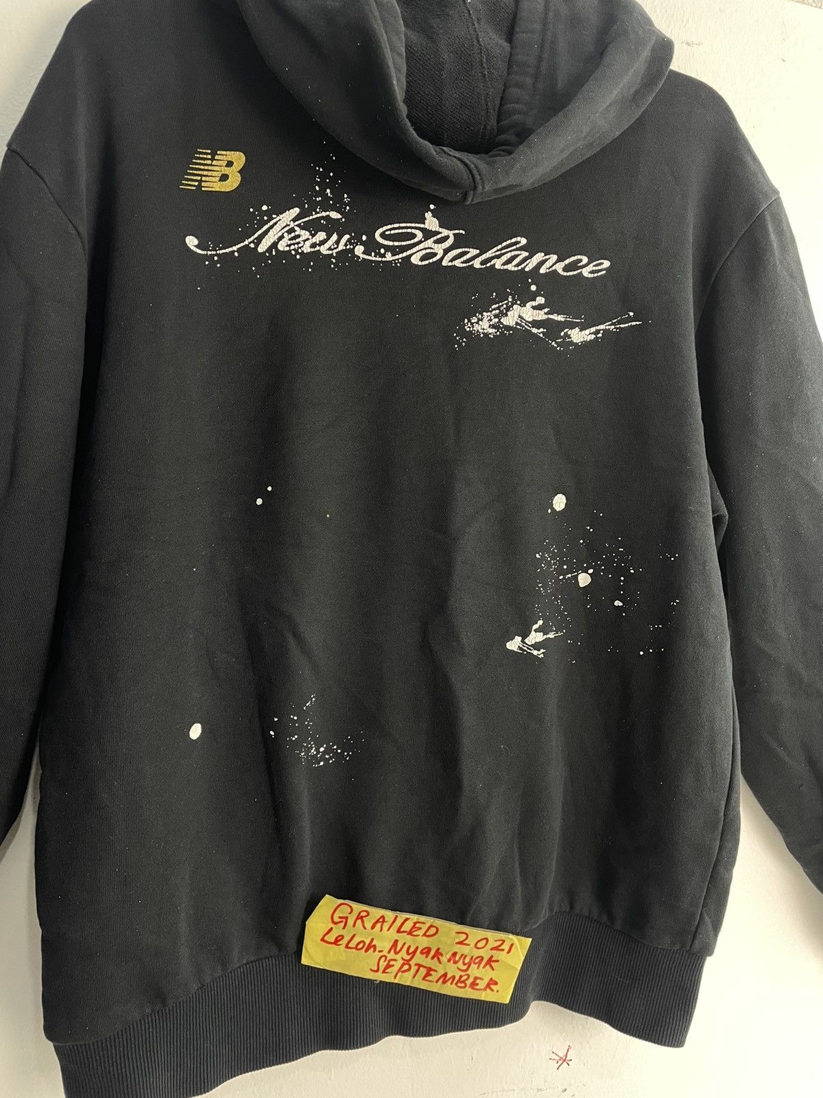 New Balance New balance Sweatshirt hoodies distressed Size US XL / EU 56 / 4 - 5 Thumbnail