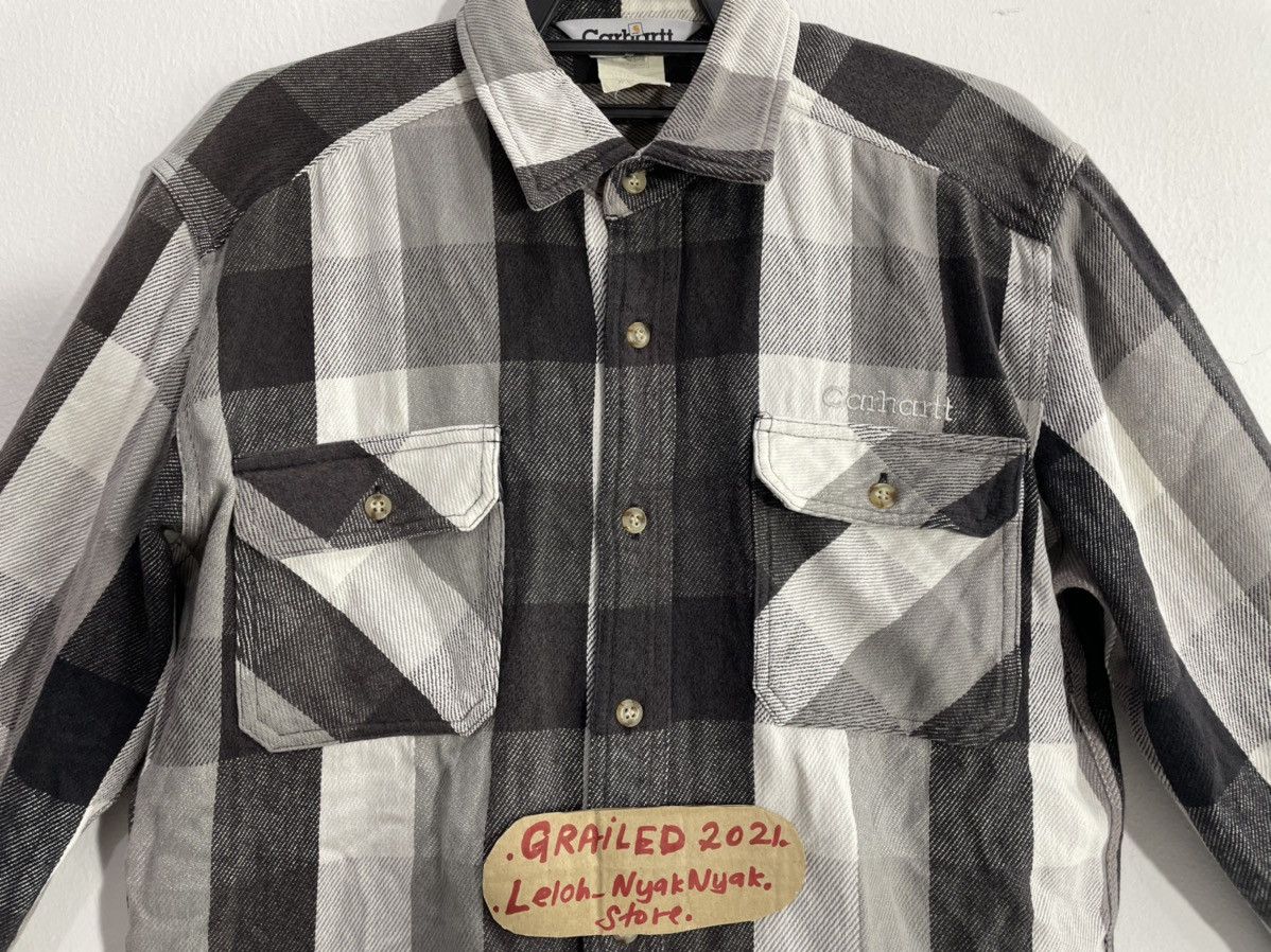 Carhartt carhatt long sleeve checkered Size US XL / EU 56 / 4 - 4 Thumbnail
