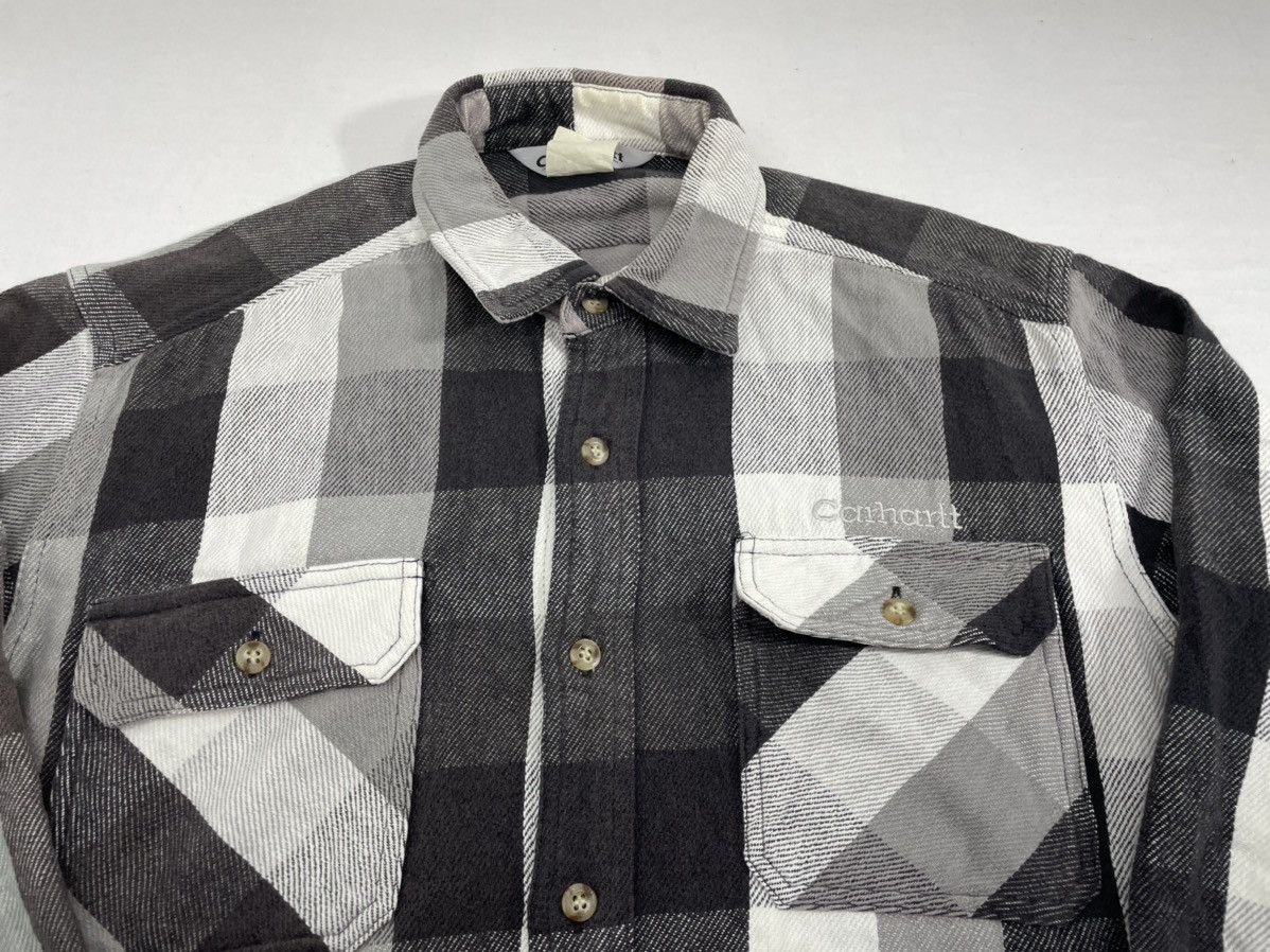 Carhartt carhatt long sleeve checkered Size US XL / EU 56 / 4 - 6 Thumbnail