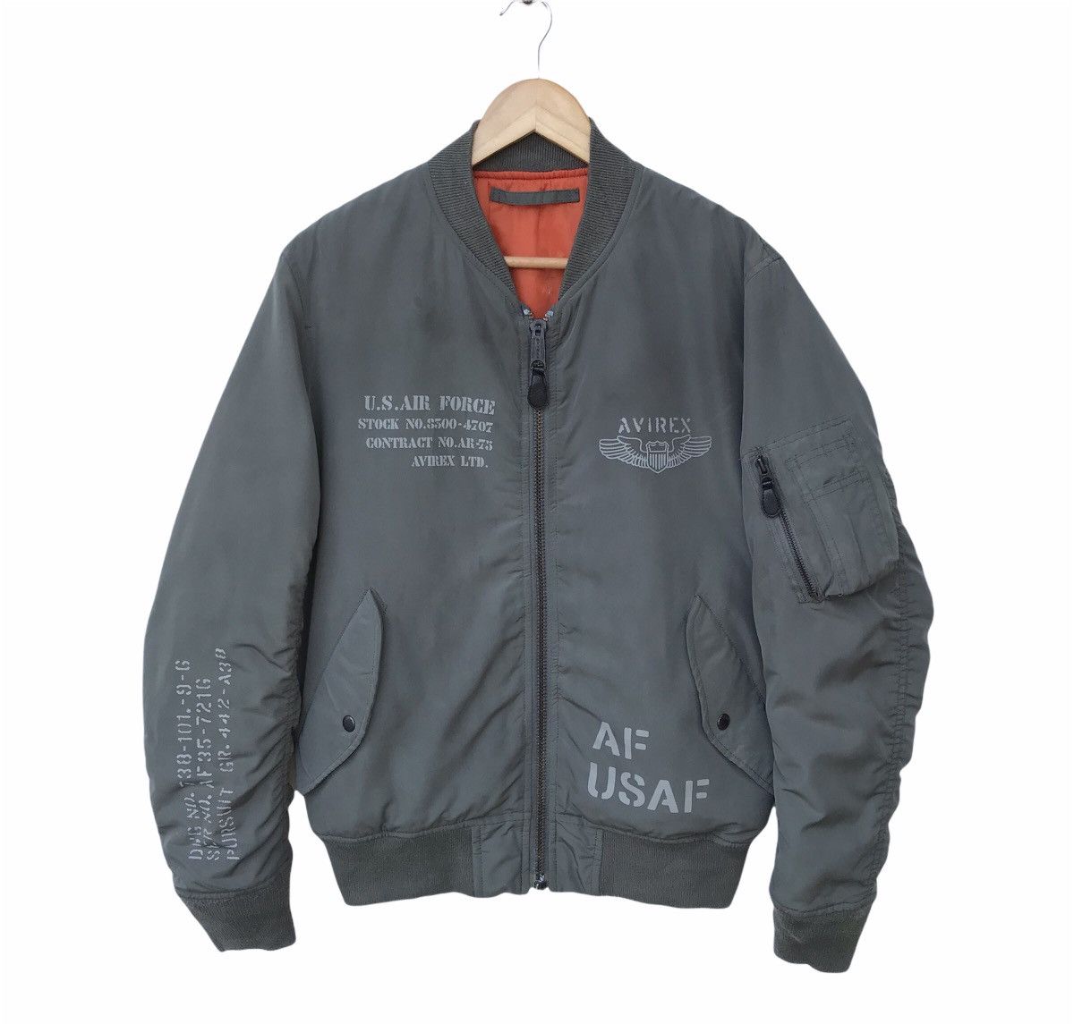 Vintage Avirex U.s Air Force Bomba Jacket