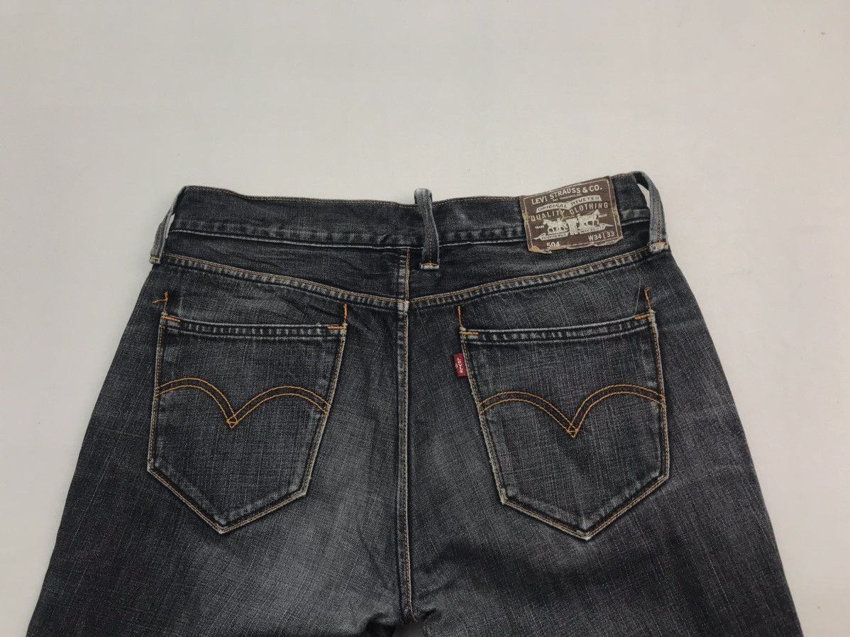Levi's Levis 504 Jeans faded Size US 34 / EU 50 - 5 Thumbnail