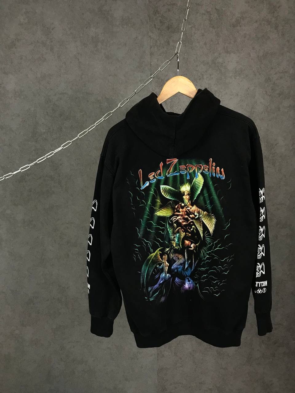 Band Tees Led Zeppelin sex porno vintage overprinted band hoodie Size US L / EU 52-54 / 3 - 2 Thumbnail