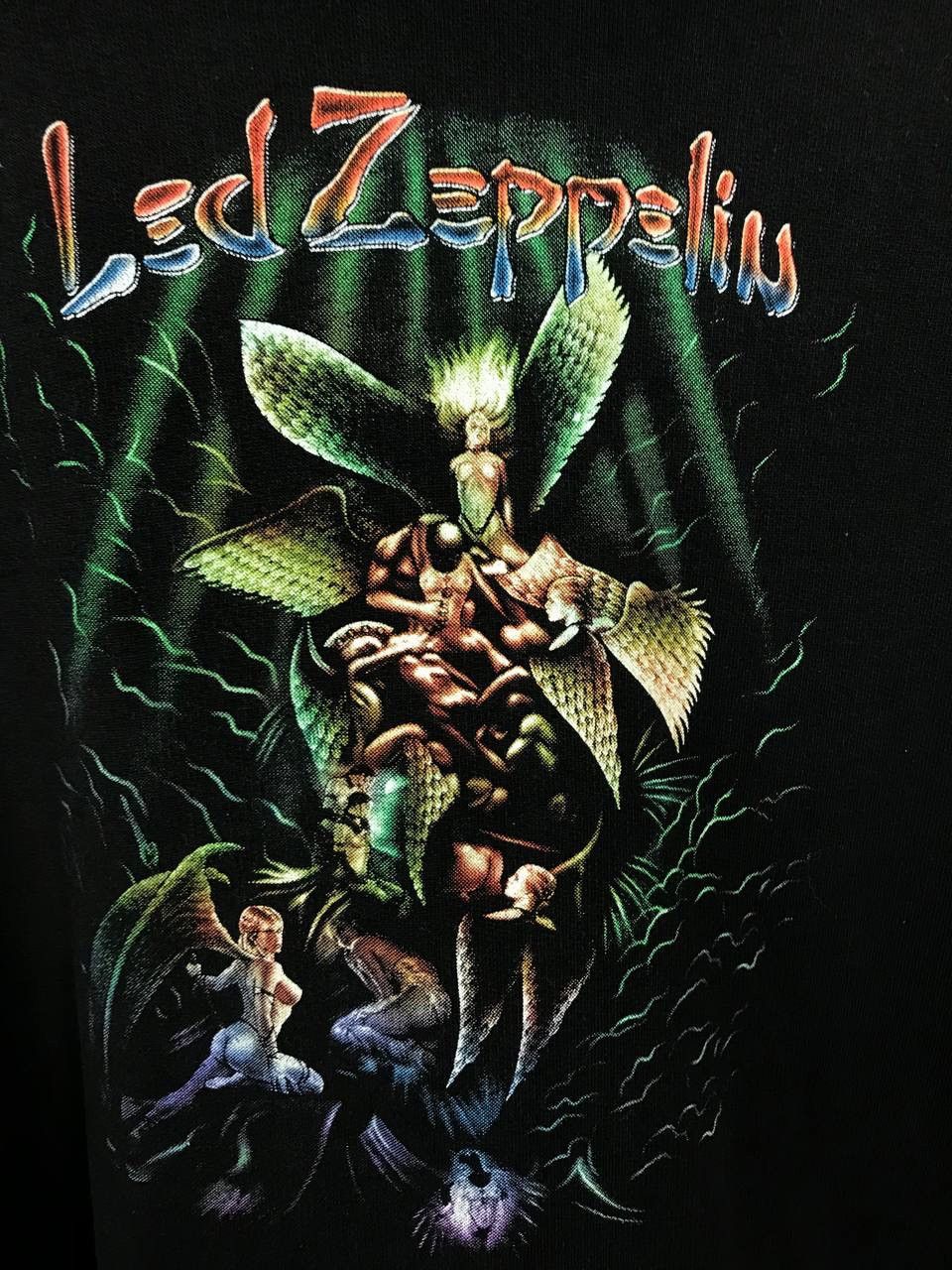 Band Tees Led Zeppelin sex porno vintage overprinted band hoodie Size US L / EU 52-54 / 3 - 4 Thumbnail