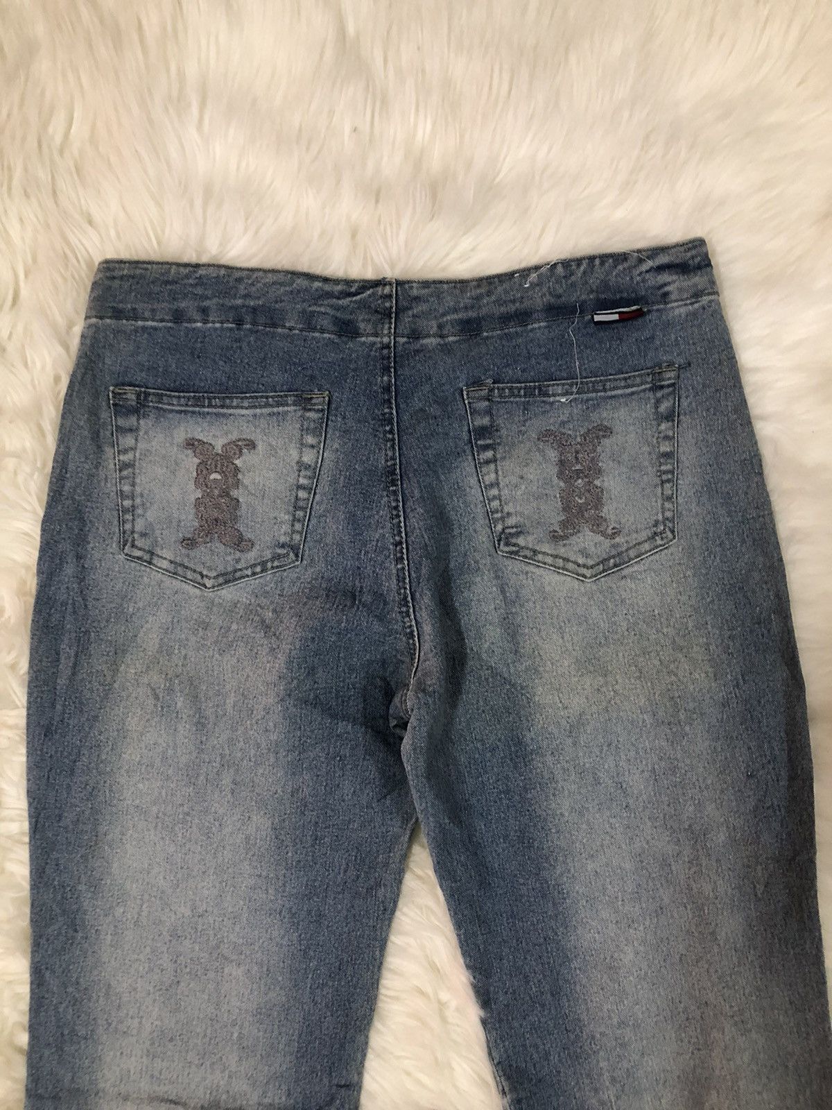 Tommy Hilfiger × Vintage Vintage Tommy Hilfiger embroider Bootcut flare jeans Size US 32 / EU 48 - 8 Thumbnail