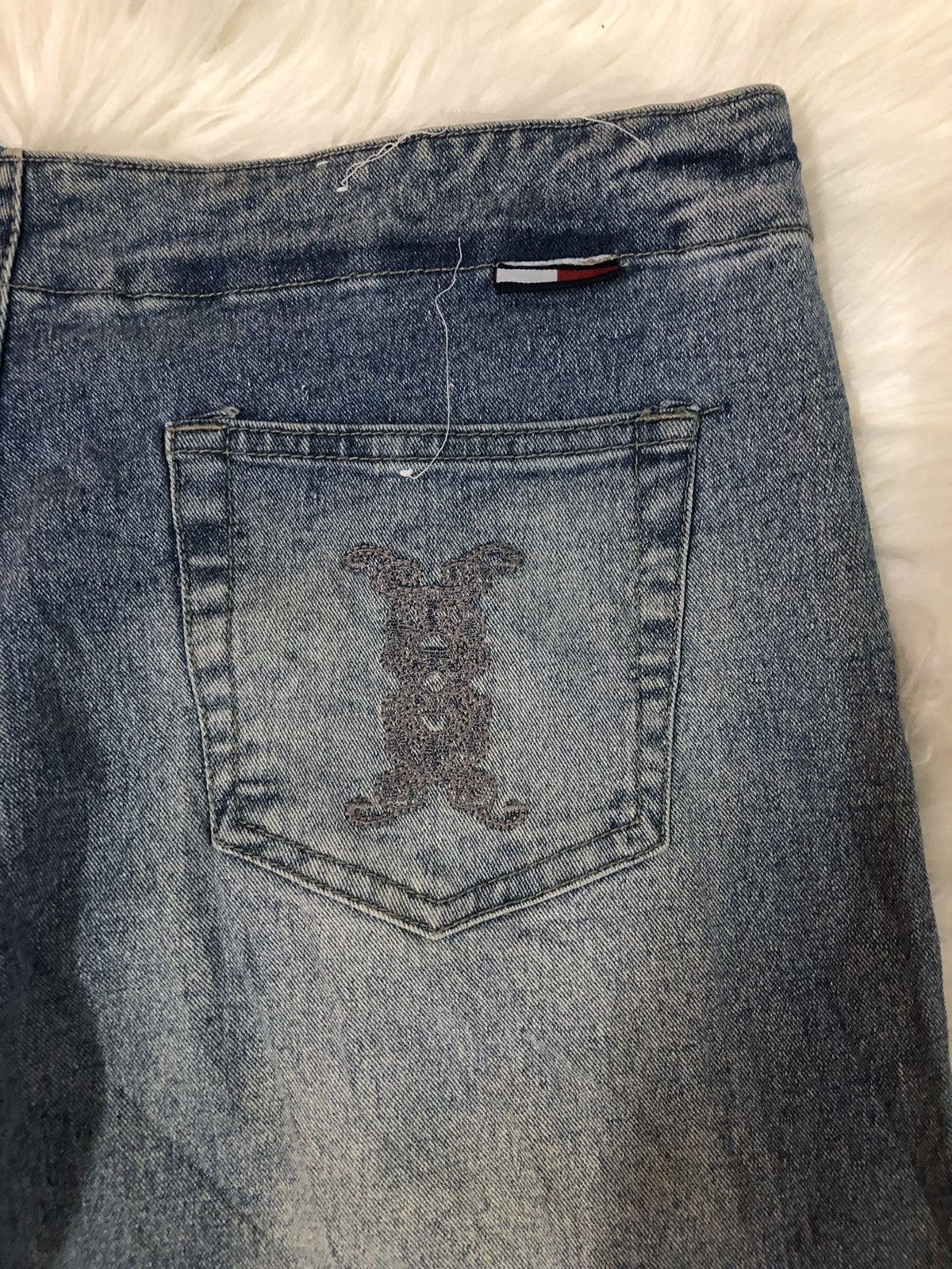 Tommy Hilfiger × Vintage Vintage Tommy Hilfiger embroider Bootcut flare jeans Size US 32 / EU 48 - 9 Thumbnail