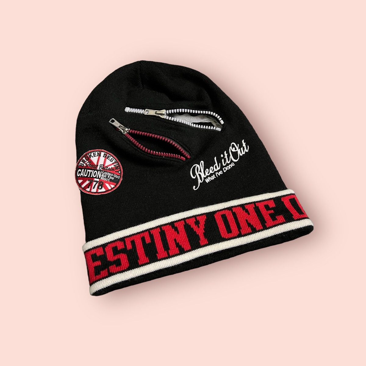 Hysteric Glamour × Japanese Brand × Seditionaries PROPAGANDA PATCHES ZIPPED POCKETS CUFFED BEANIE Size ONE SIZE - 11 Thumbnail