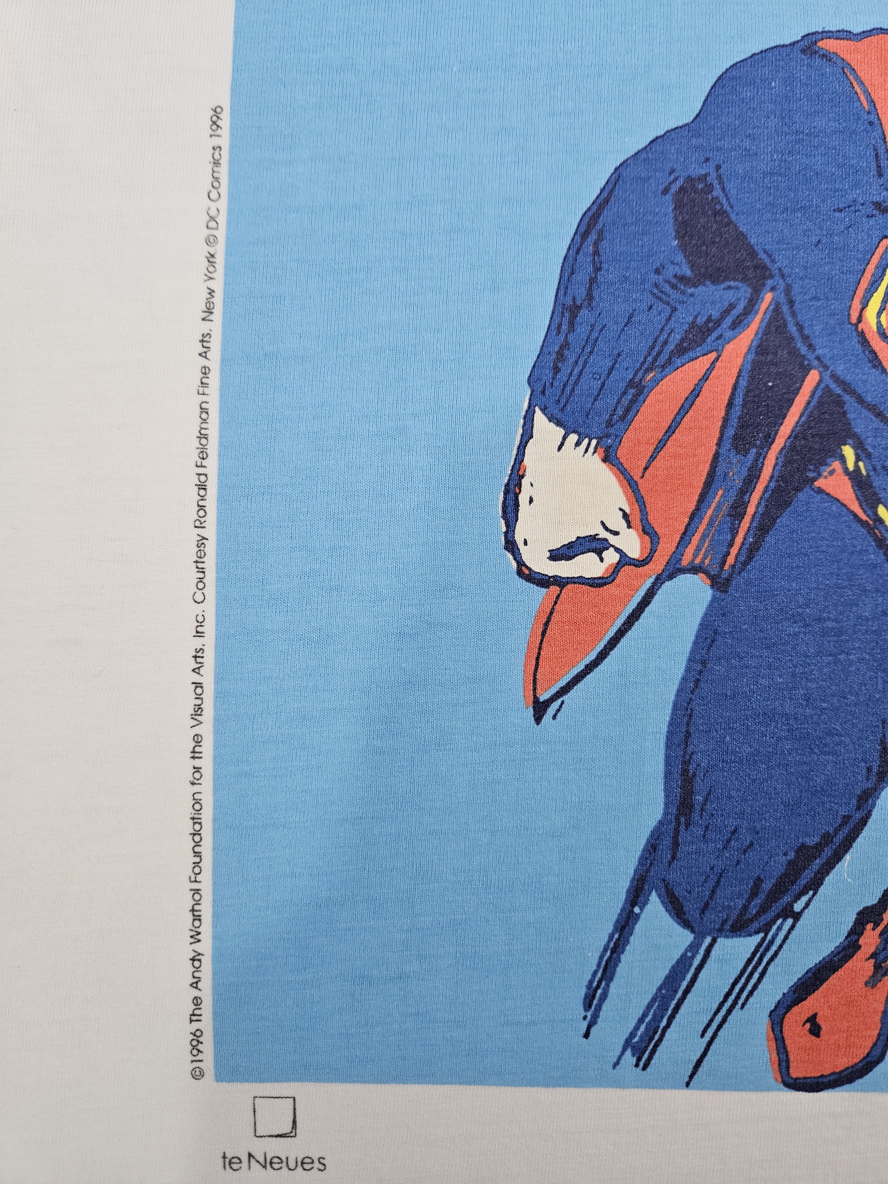 Andy Warhol Vintage 90s Andy Warhol Superman Pop art shirt Size US M / EU 48-50 / 2 - 5 Thumbnail