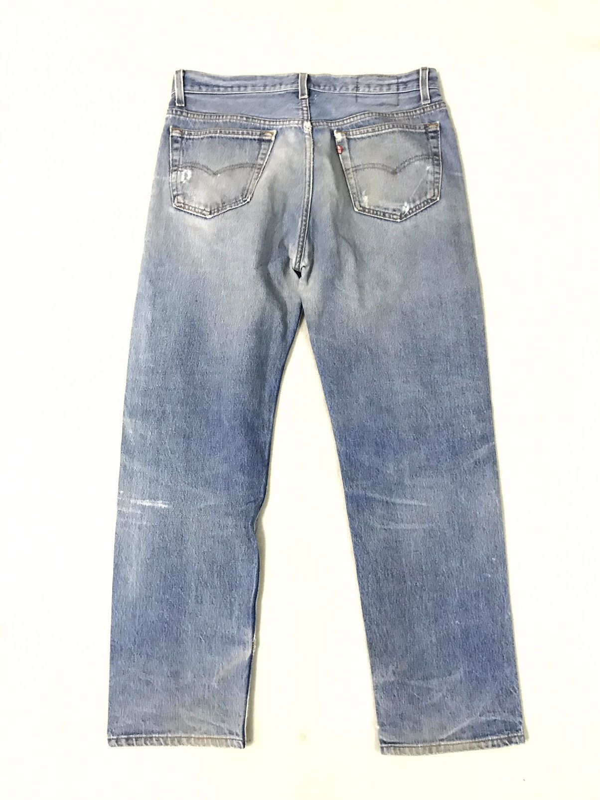Levi's × Vintage Vintage Levi's 501xx Faded Ripped Denim Size US 34 / EU 50 - 1 Thumbnail