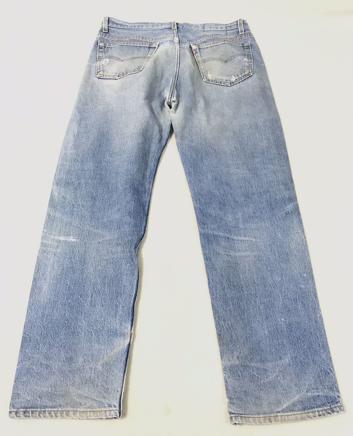 Levi's × Vintage Vintage Levi's 501xx Faded Ripped Denim Size US 34 / EU 50 - 3 Thumbnail