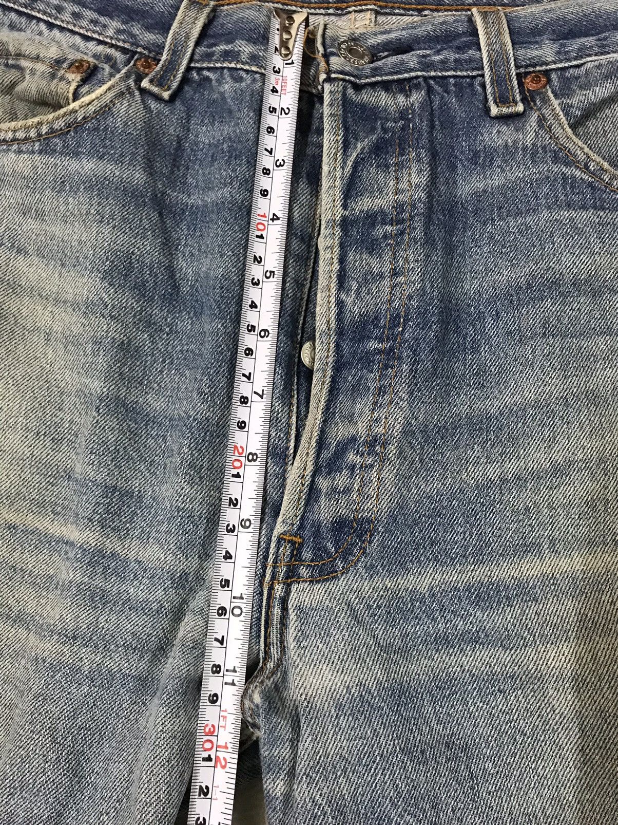 Levi's × Vintage Vintage Levi's 501xx Faded Ripped Denim Size US 34 / EU 50 - 15 Thumbnail
