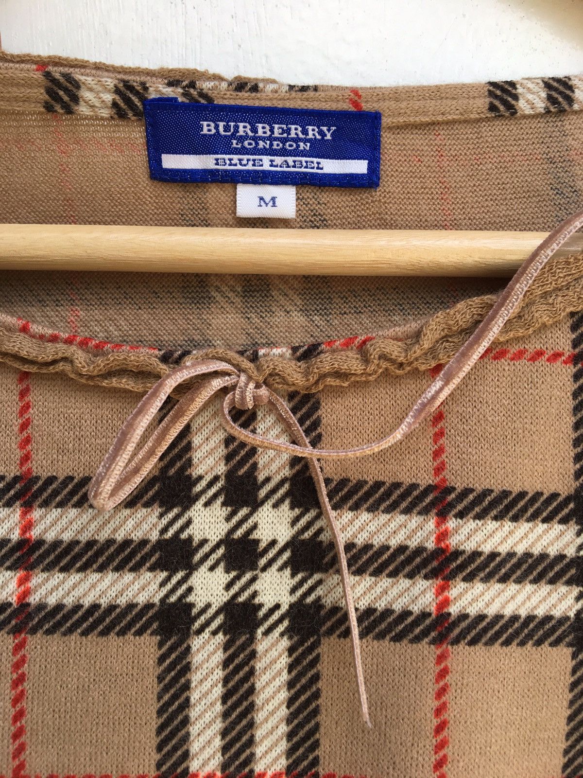 Burberry Vintage Burberry Checkered London Longsleeve Top Size S / US 4 / IT 40 - 8 Thumbnail