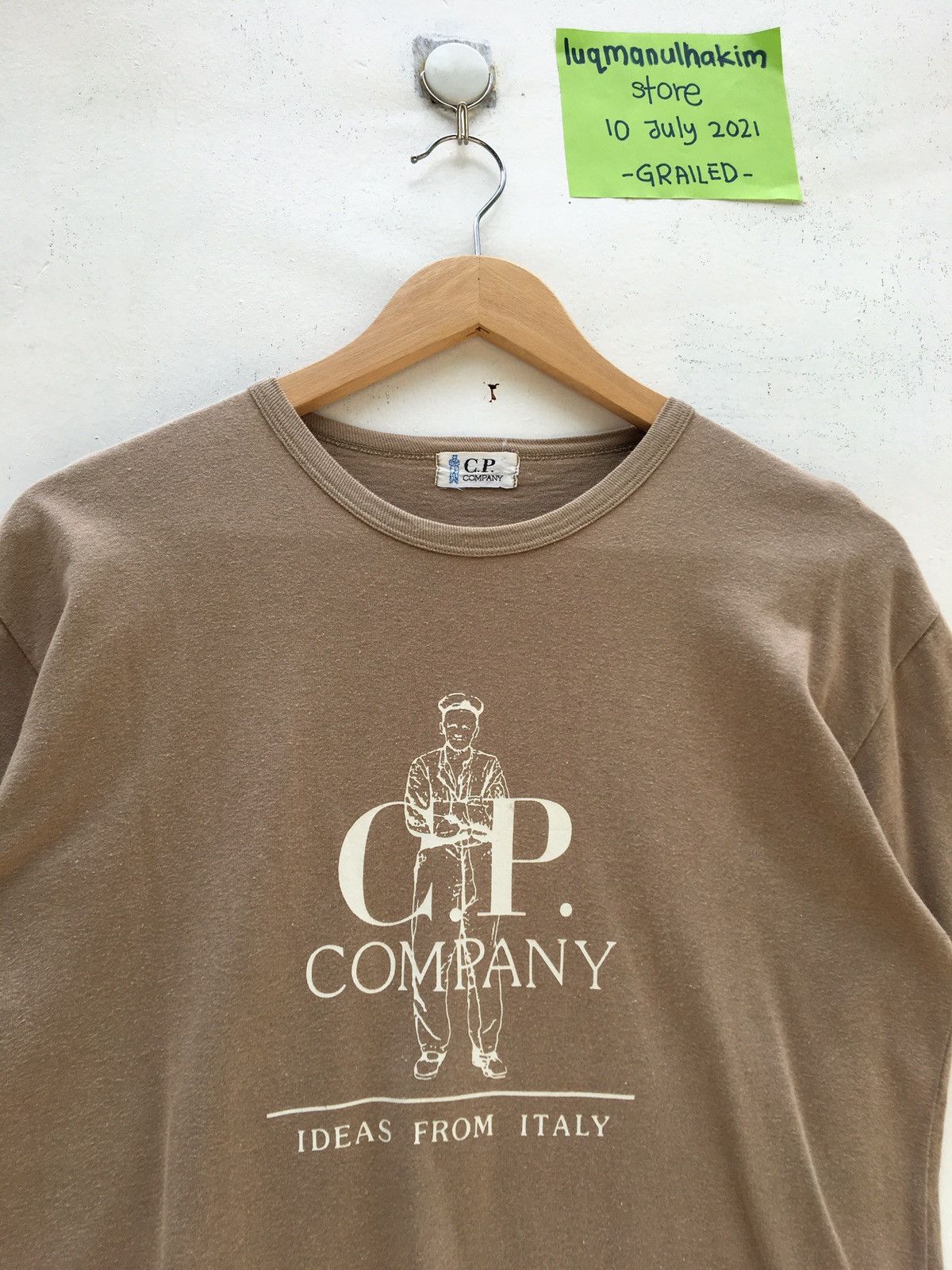 Tシャツ・カットソー C.P. COMPANY Men T Shirts 18CMTS087A 006374G547 Red C.P. Company C.P. COMPANY Men T-Shirts 18CMTS087A 006374G547
