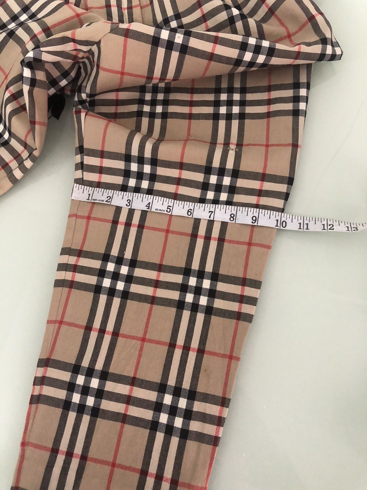 Burberry Vintage Burberry Nova Check Distressed Trousers Pants Size 27" / US 4 / IT 40 - 22 Thumbnail