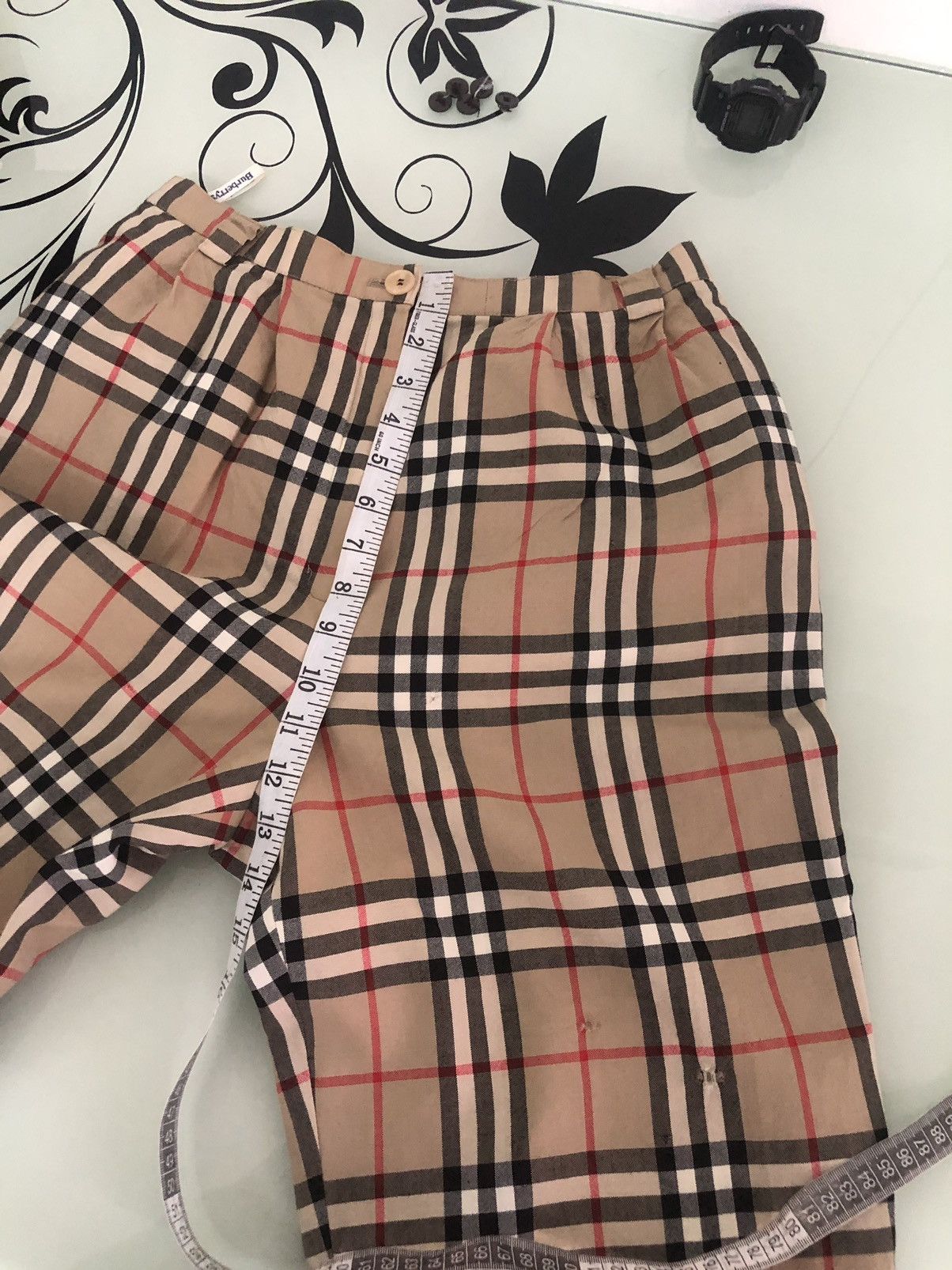 Burberry Vintage Burberry Nova Check Distressed Trousers Pants Size 27" / US 4 / IT 40 - 19 Thumbnail