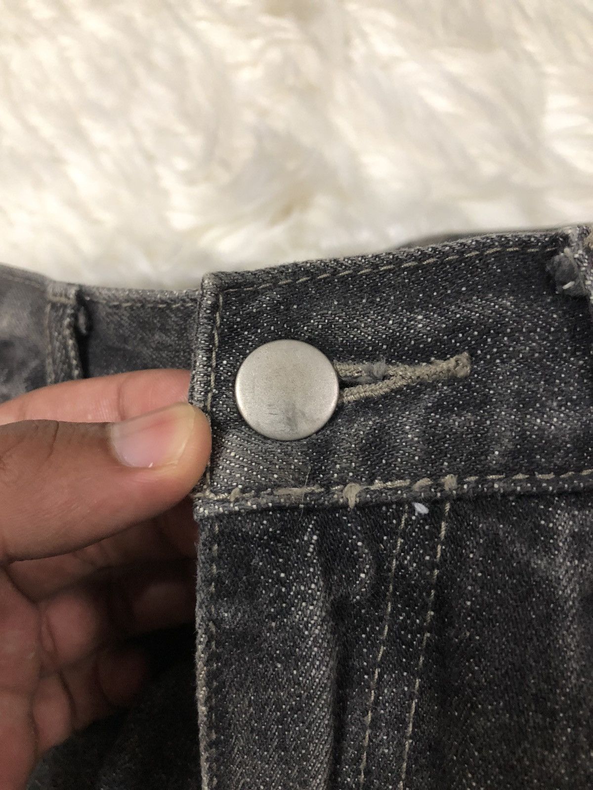 Japanese Brand Restrict by Abx Japanese distressed denim Size US 33 - 6 Thumbnail