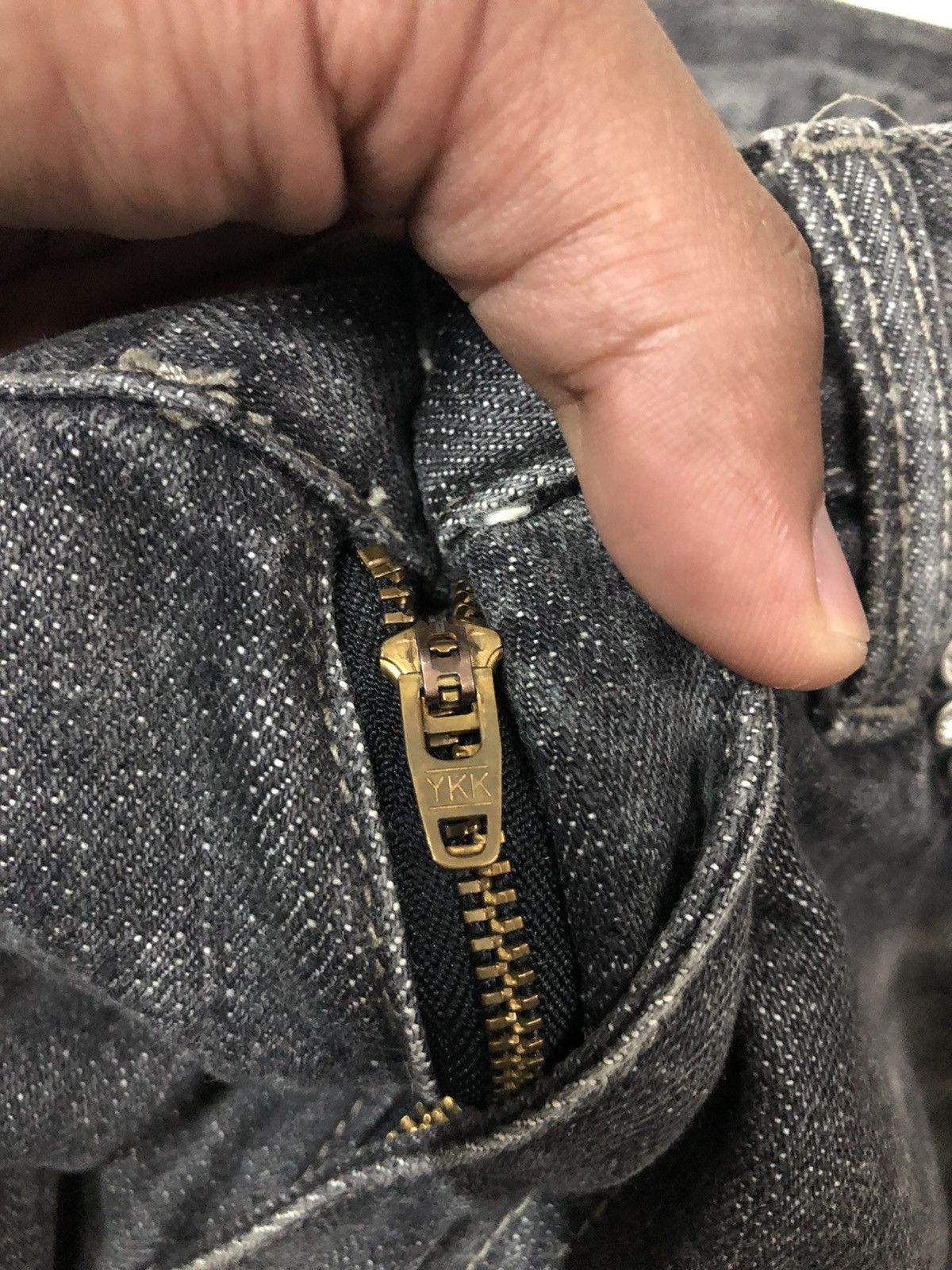 Japanese Brand Restrict by Abx Japanese distressed denim Size US 33 - 7 Thumbnail