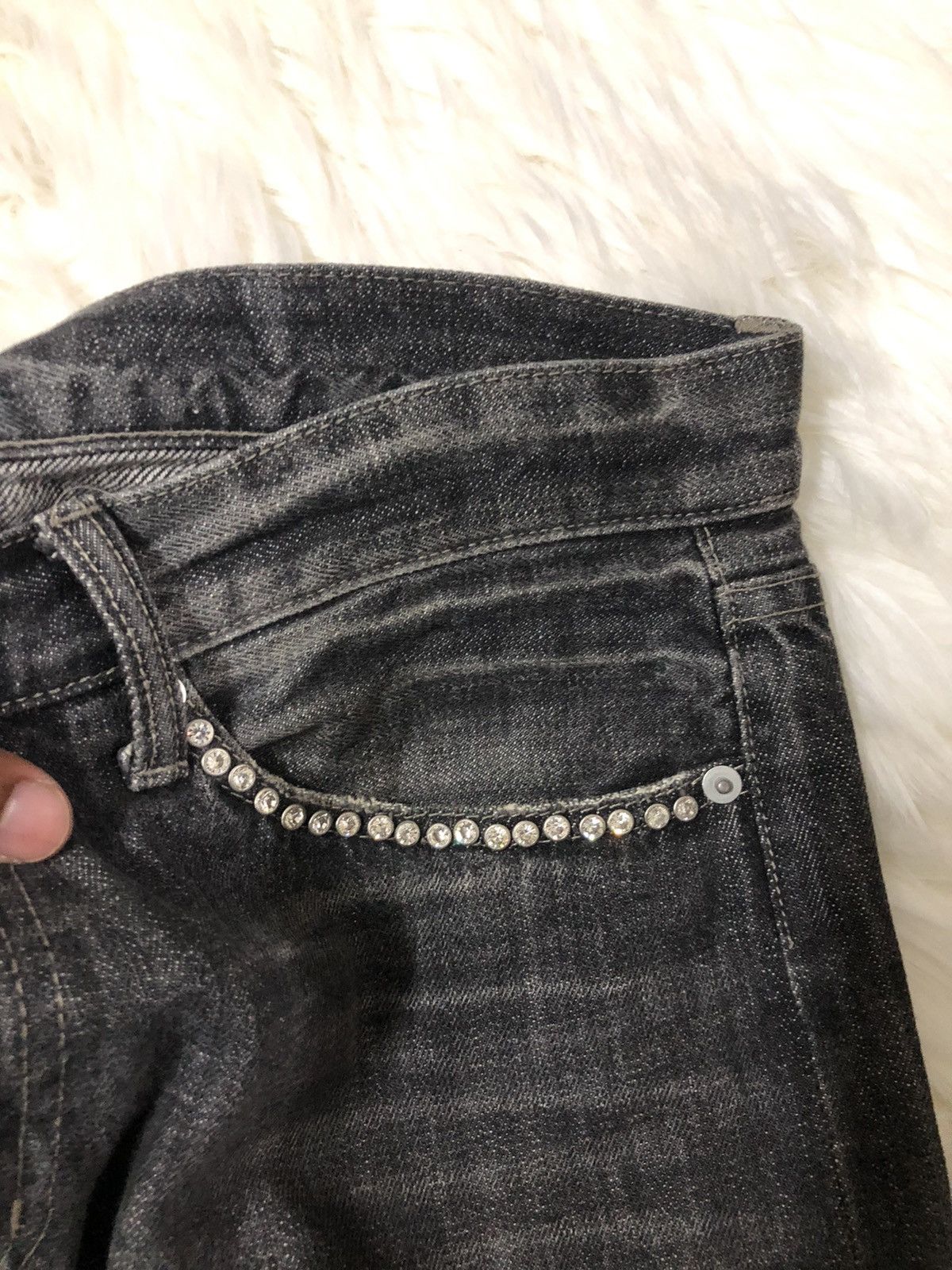 Japanese Brand Restrict by Abx Japanese distressed denim Size US 33 - 5 Thumbnail
