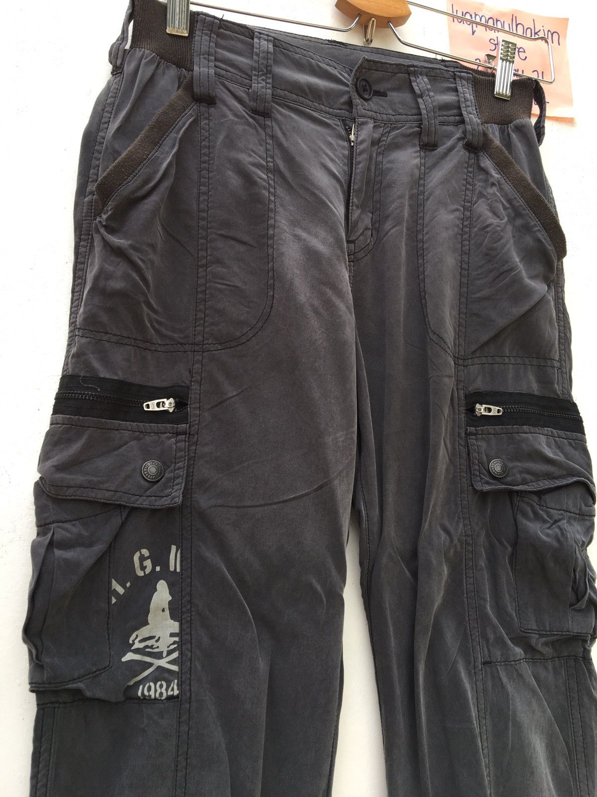 Hysteric Glamour Rare Hysteric Glamour Cargo Pocket Pants Size US 28 / EU 44 - 7 Thumbnail