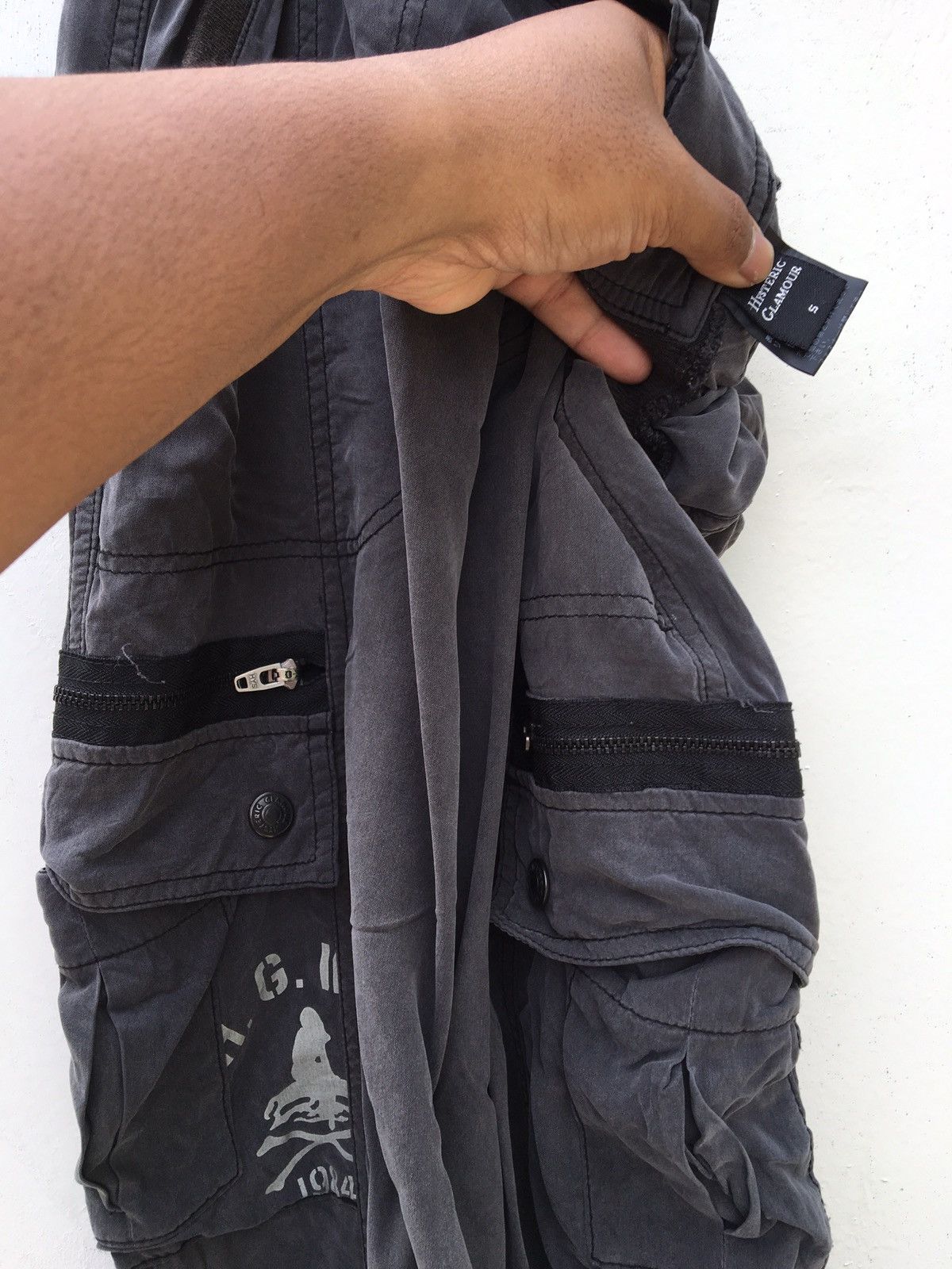 Hysteric Glamour Rare Hysteric Glamour Cargo Pocket Pants Size US 28 / EU 44 - 16 Thumbnail