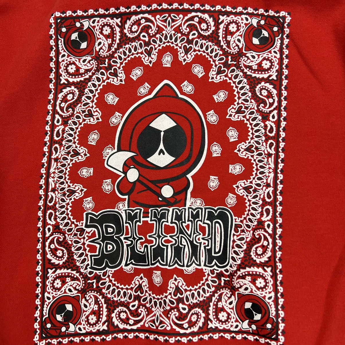 Blind Skateboards Vintage Blind Skateboards Grim Reaper Hoodie Zip Y2K Graphic Size US XS / EU 42 / 0 - 2 Thumbnail