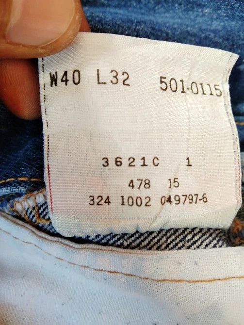 Levi's Vintage Levi's 501 Jeans 38x31 Size US 38 / EU 54 - 9 Thumbnail