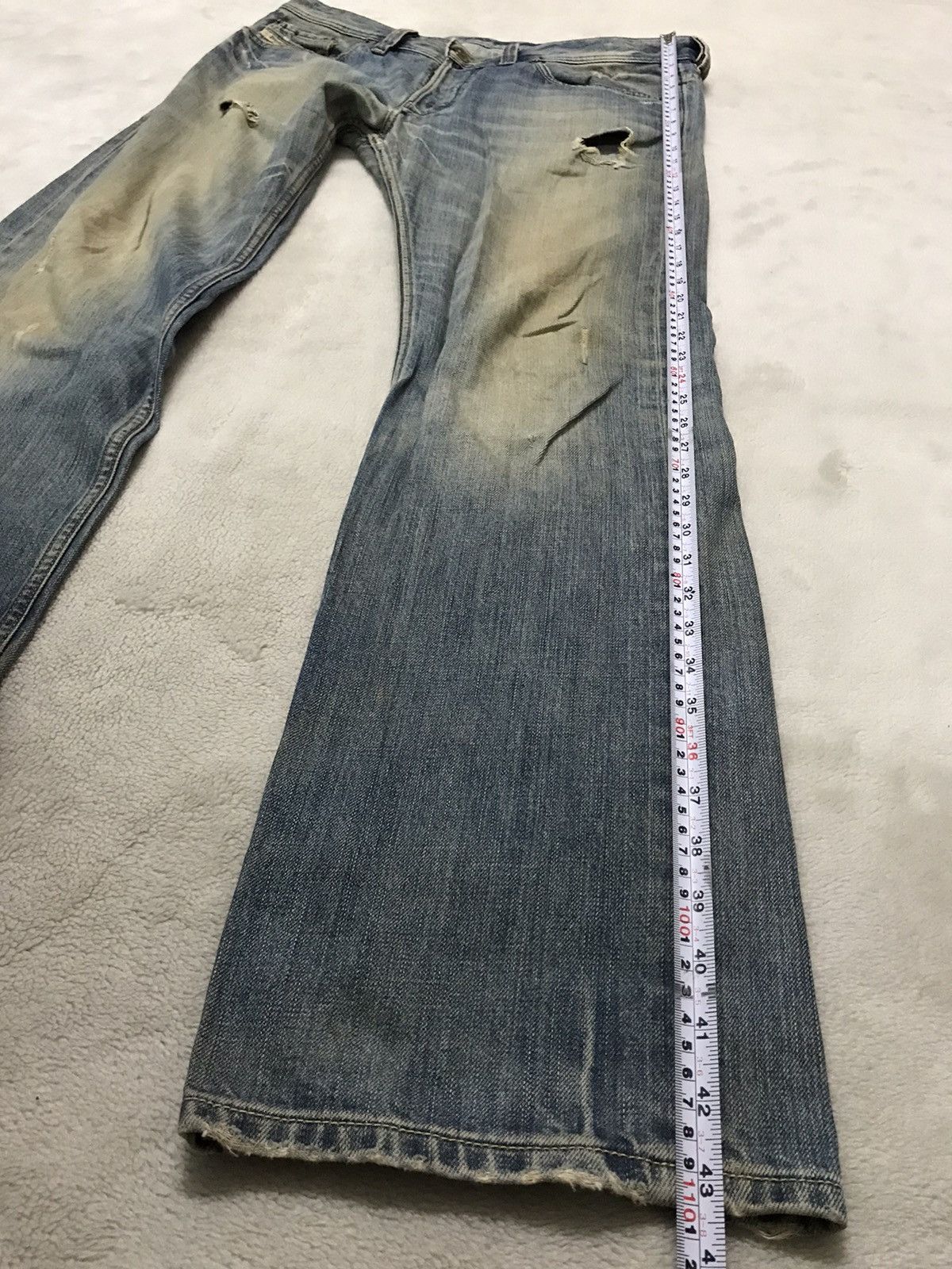 Diesel Diesel Distressed Denim Made in Italy Size US 36 / EU 52 - 20 Thumbnail
