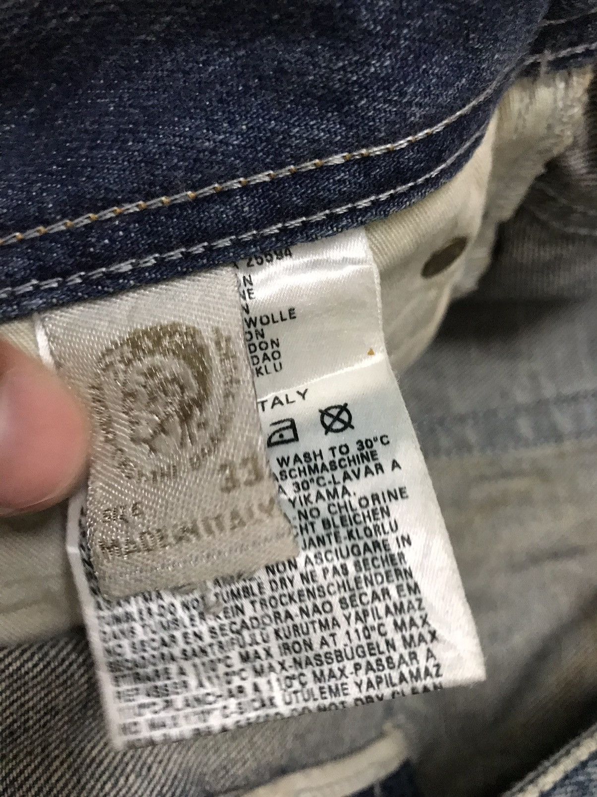 Diesel Diesel Distressed Denim Made in Italy Size US 36 / EU 52 - 12 Thumbnail