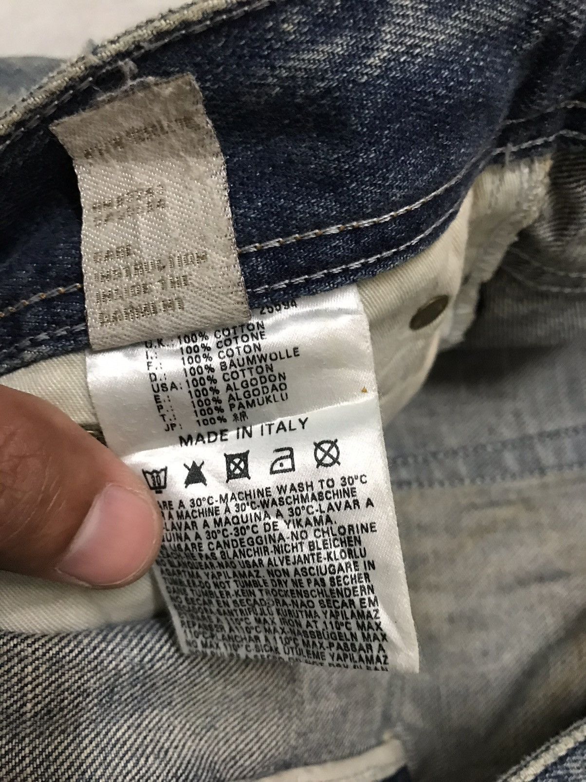 Diesel Diesel Distressed Denim Made in Italy Size US 36 / EU 52 - 11 Thumbnail
