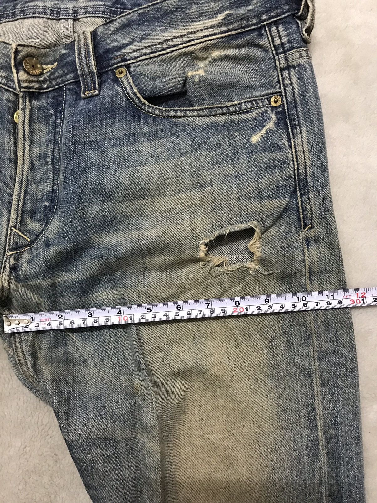 Diesel Diesel Distressed Denim Made in Italy Size US 36 / EU 52 - 16 Thumbnail