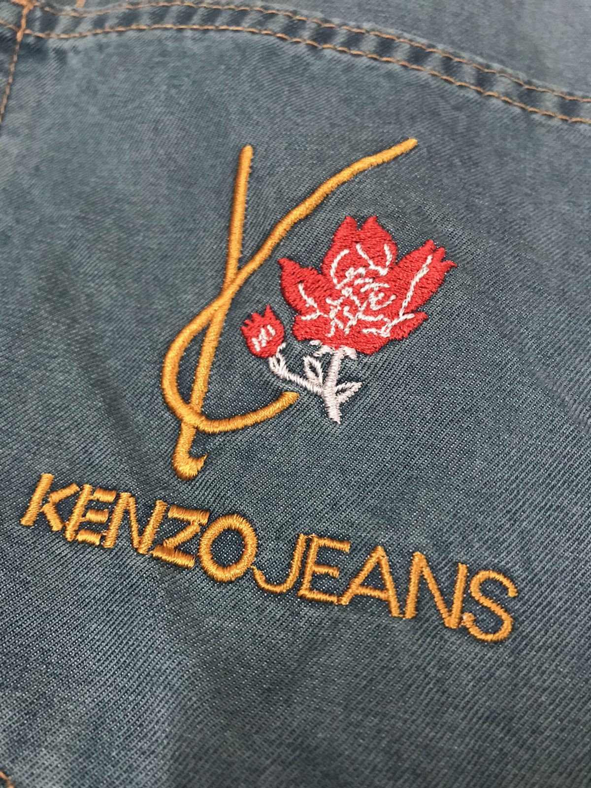 Designer × Japanese Brand × Kenzo Vintage Kenzo Denim Jeans Size 32 Size US 32 / EU 48 - 7 Thumbnail