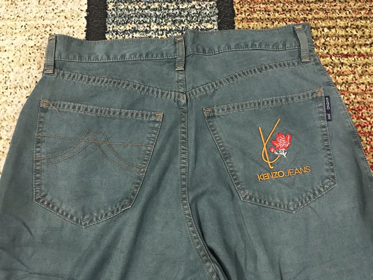 Designer × Japanese Brand × Kenzo Vintage Kenzo Denim Jeans Size 32 Size US 32 / EU 48 - 4 Thumbnail
