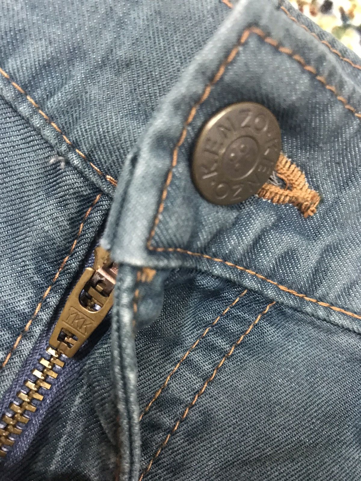 Designer × Japanese Brand × Kenzo Vintage Kenzo Denim Jeans Size 32 Size US 32 / EU 48 - 9 Thumbnail
