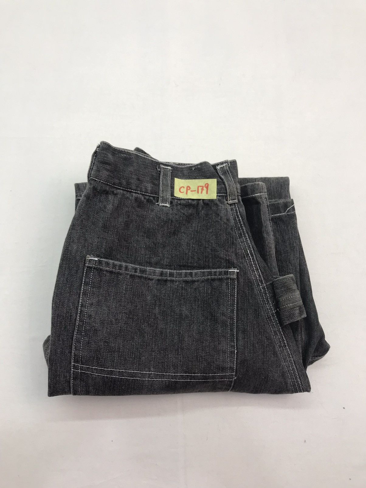 Japanese Brand Rare Freaks pocket back cargo Jeans carpanter Size US 29 - 20 Thumbnail
