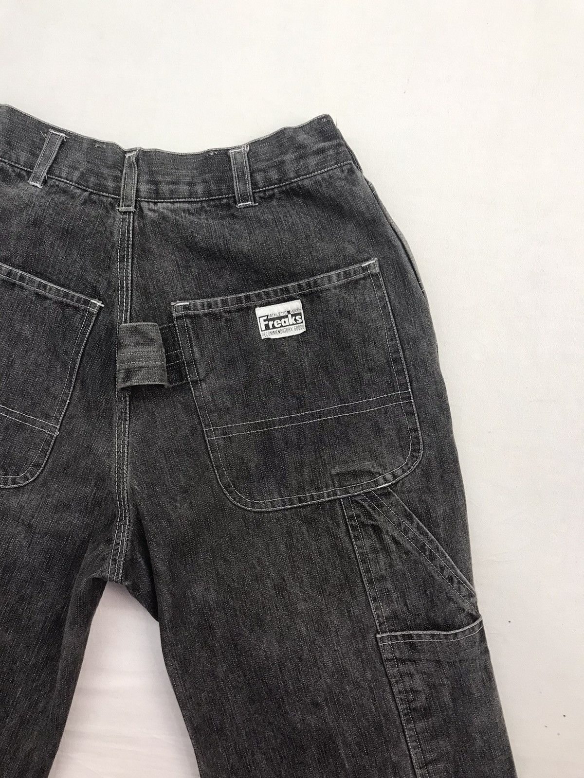 Japanese Brand Rare Freaks pocket back cargo Jeans carpanter Size US 29 - 10 Thumbnail