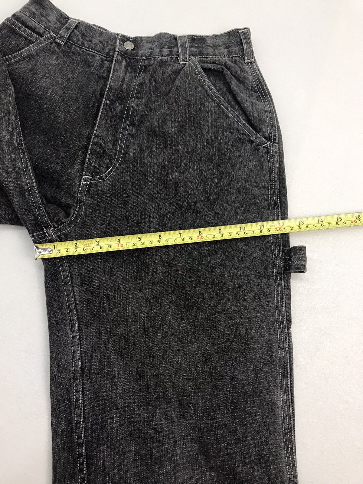 Japanese Brand Rare Freaks pocket back cargo Jeans carpanter Size US 29 - 15 Thumbnail